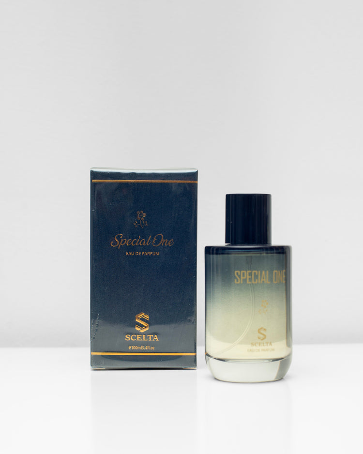 Perfume bottle and packaging of &